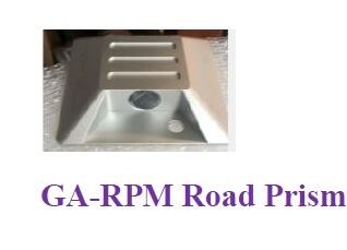 Accessoires d'arpentage par prisme routier pour des mesures précises Taille du prisme de 1 pouce