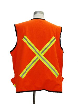 Gilet réfléchissant de sécurité de 3M de champ de construction