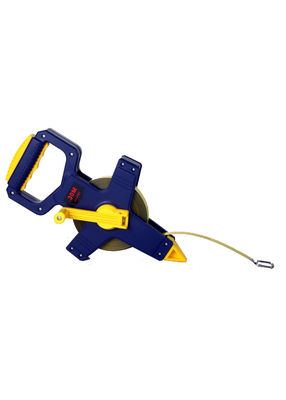 outils de bricolage de mesure de la bande 30m de fibre de verre rouge